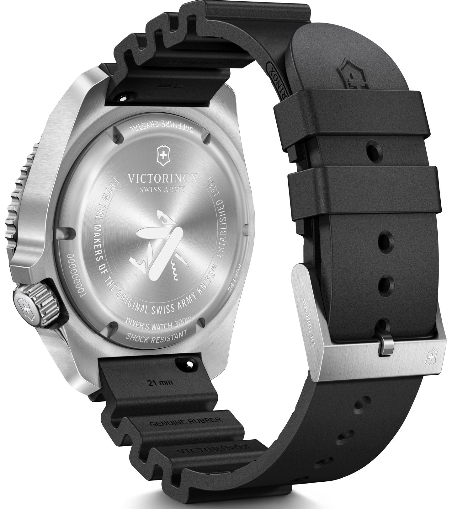 Victorinox Dive Pro Automatic Three Hands Steel Watch 241994 Image 2