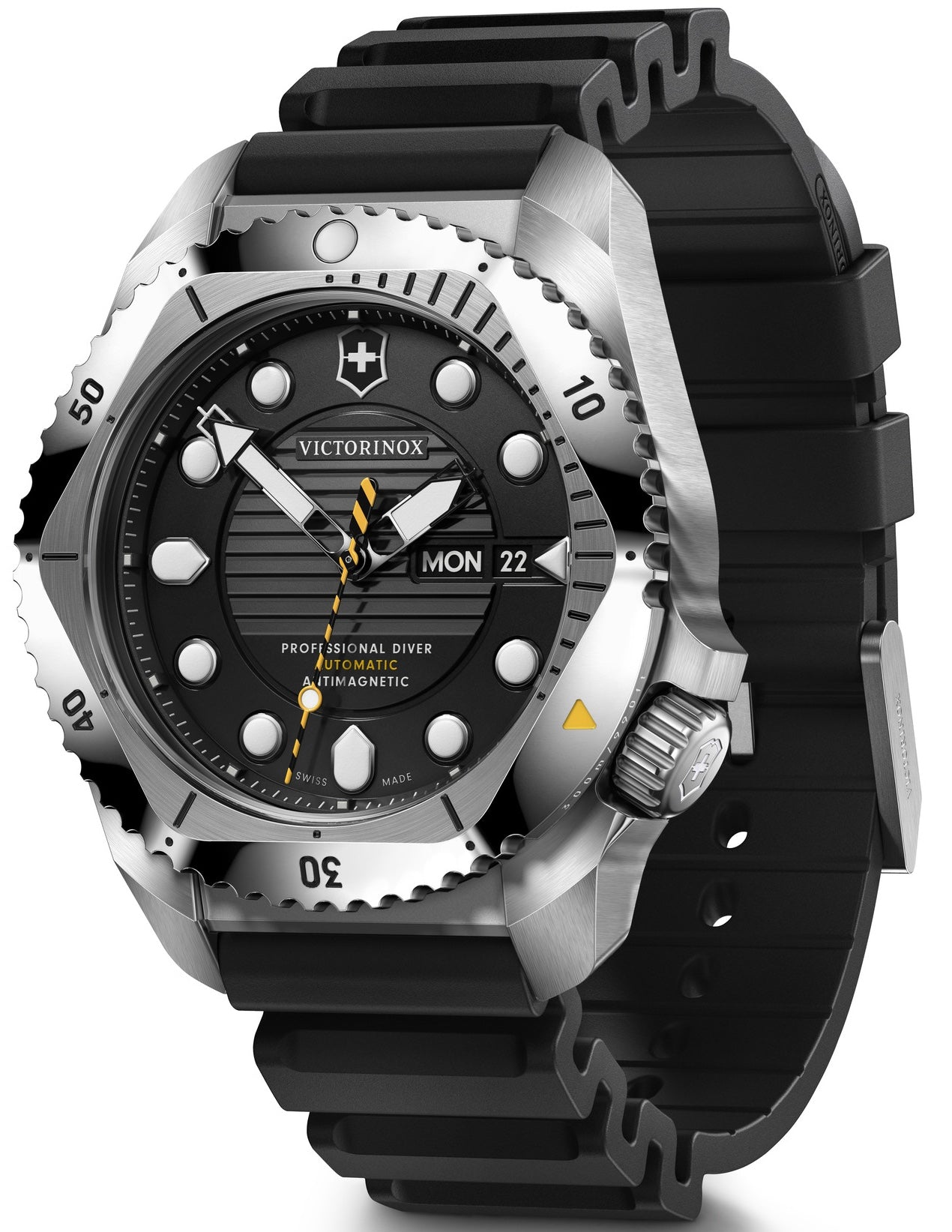 Victorinox Dive Pro Automatic Three Hands Steel Watch 241994 Image 3