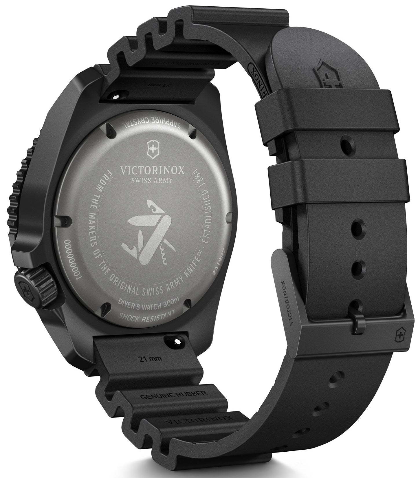 Victorinox Dive Pro Automatic Three Hands Titanium Watch 241997 Image 2