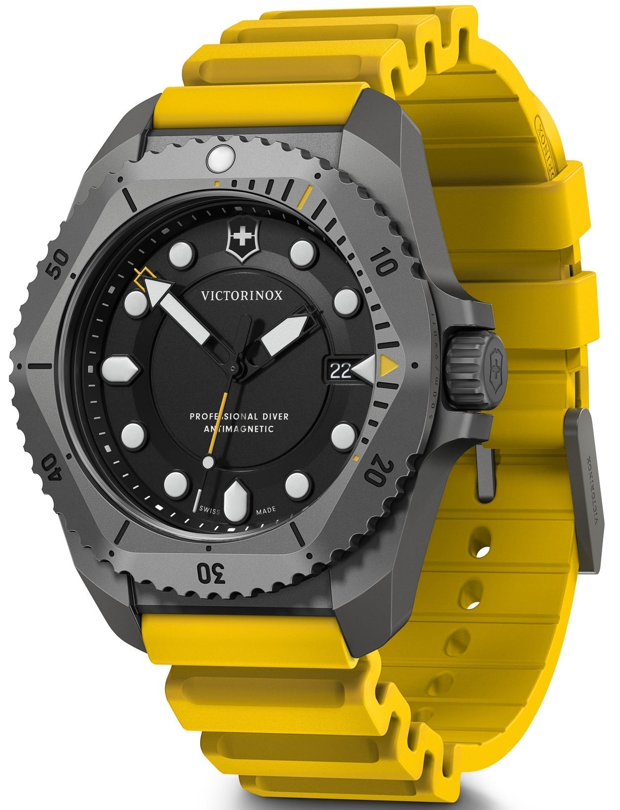 Victorinox Dive Pro Quartz Three Hands Titanium Watch 241992 Image 3