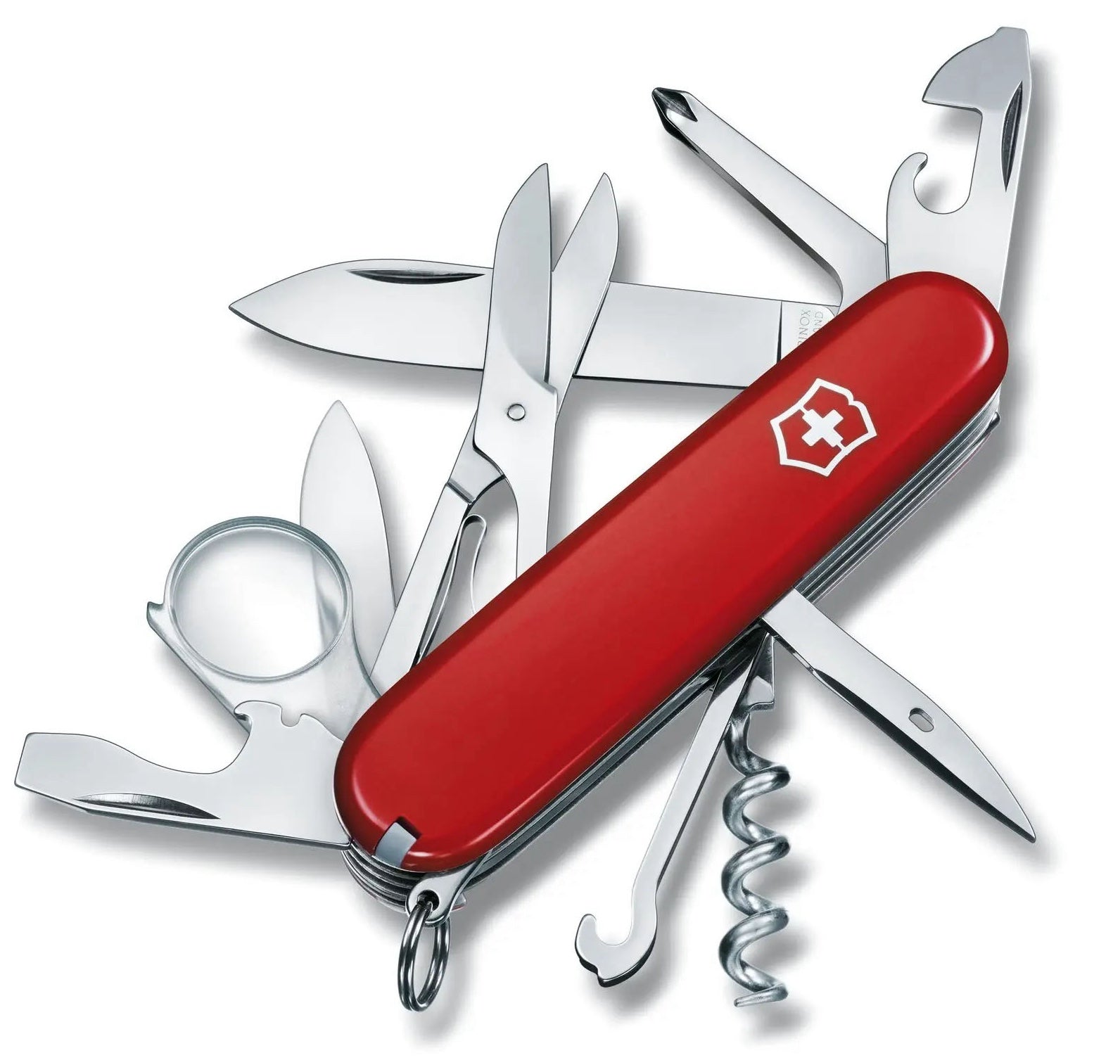 Victorinox Medium Pocket Knife Explorer Red 1670300 Image 1