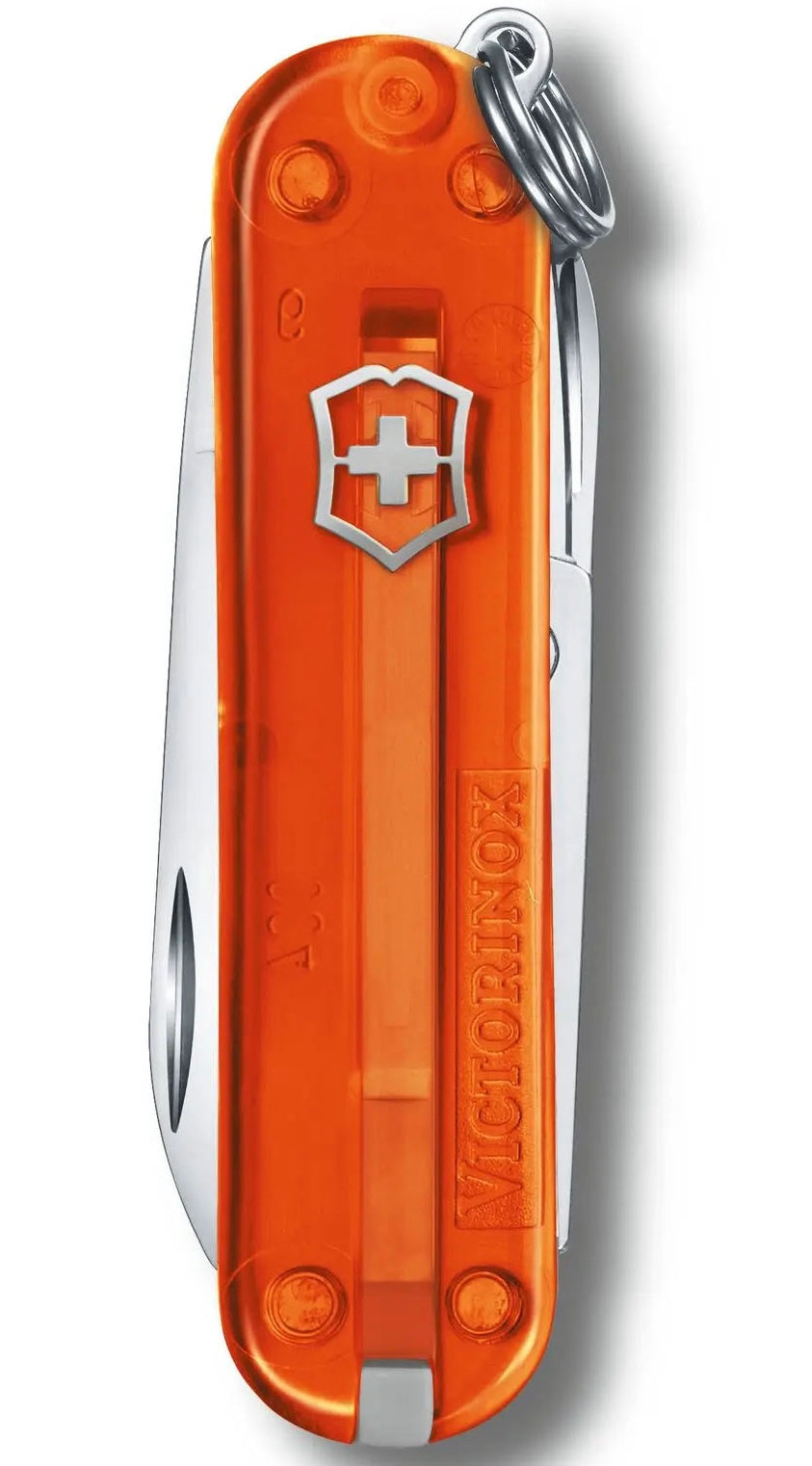 Victorinox Small Pocket Knife Classic SD Transparent Fire Opal 06223T82G Image 3