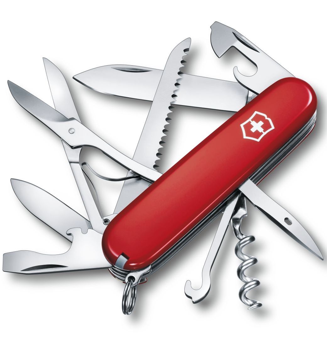 Victorinox Swiss Army Medium Pocket Knife Huntsman Blister Pack 1.371.3B1 Image 1