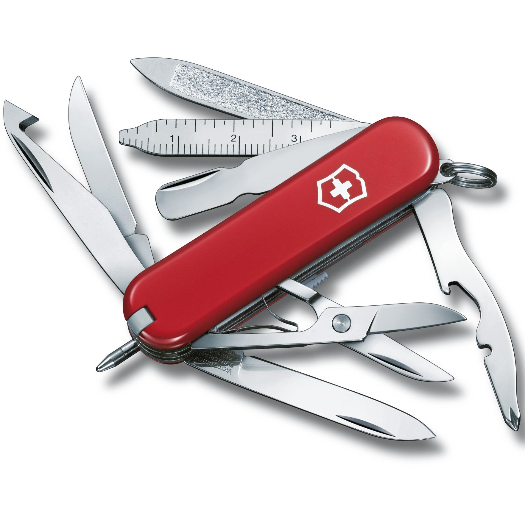 Victorinox Swiss Army Small Pocket Knife Mini Champ Red 0.6385 Image 1
