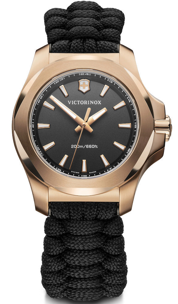 Victorinox Swiss Army Watch I.N.O.X. V Black Rose Gold 241880 Image 1