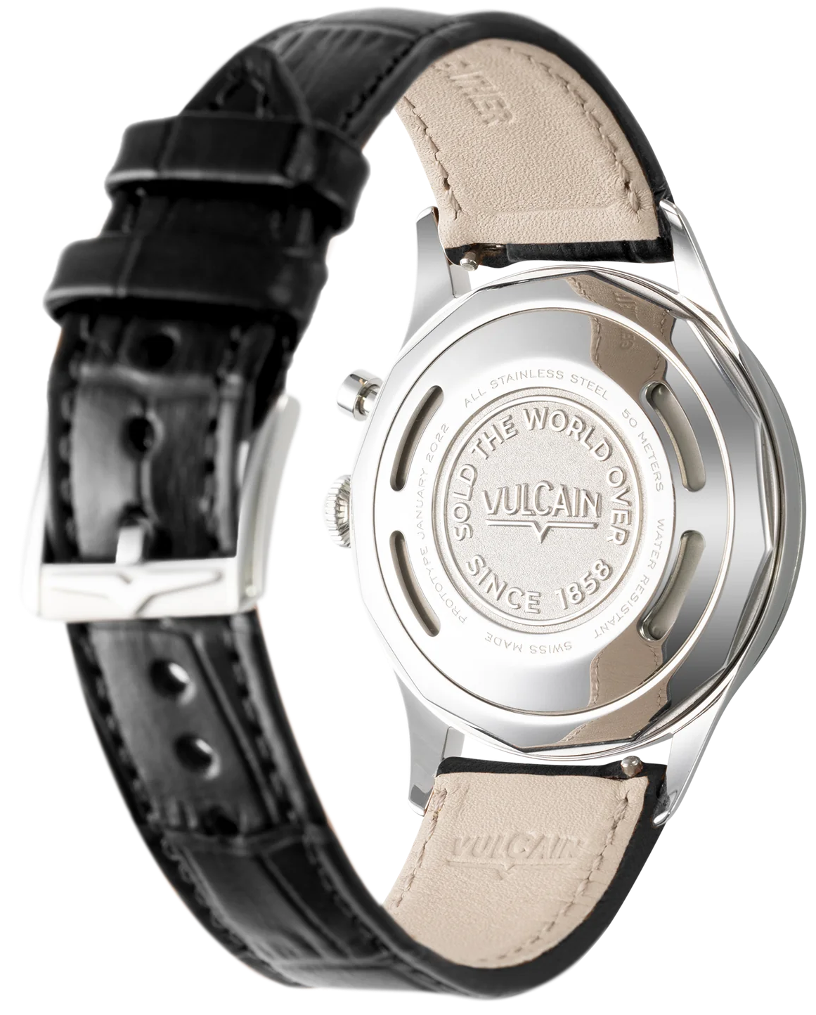Vulcain Cricket President 36mm Pistachio Green Watch 100172A90.BAC301 Image 2