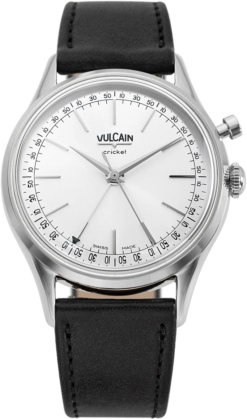 Vulcain Cricket President 36mm Silver Watch 100172A20.BAC301 Image 1