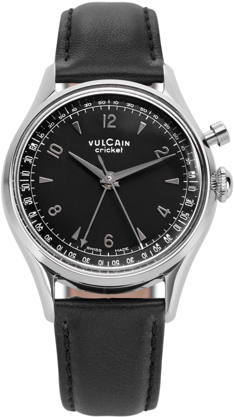 Vulcain Cricket Tradition 39mm Black Watch 100168A05.BAC201 Image 1