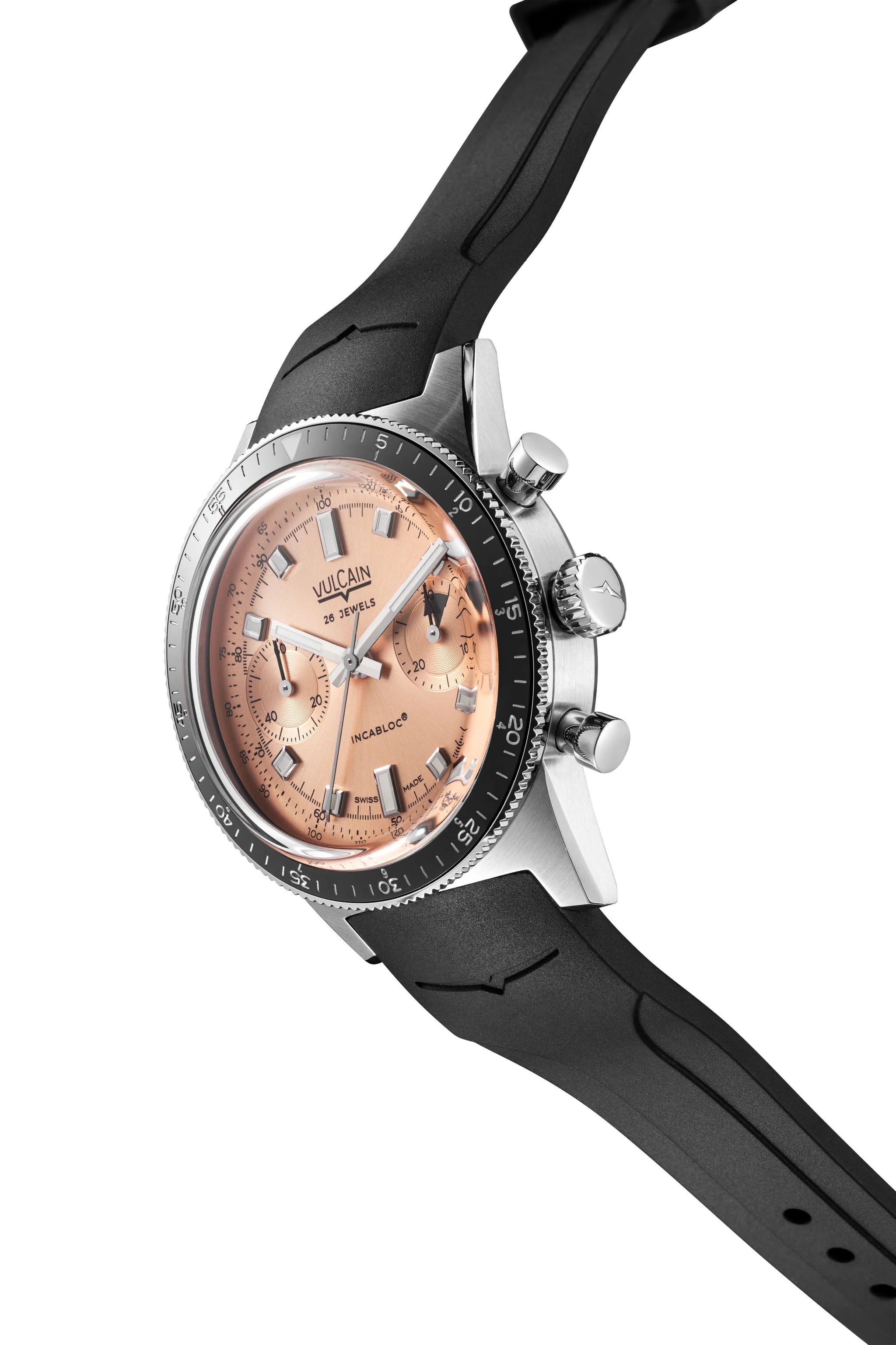 Vulcain Skindiver Chronograph Salmon Limited Edition Watch VLC-093 Image 2