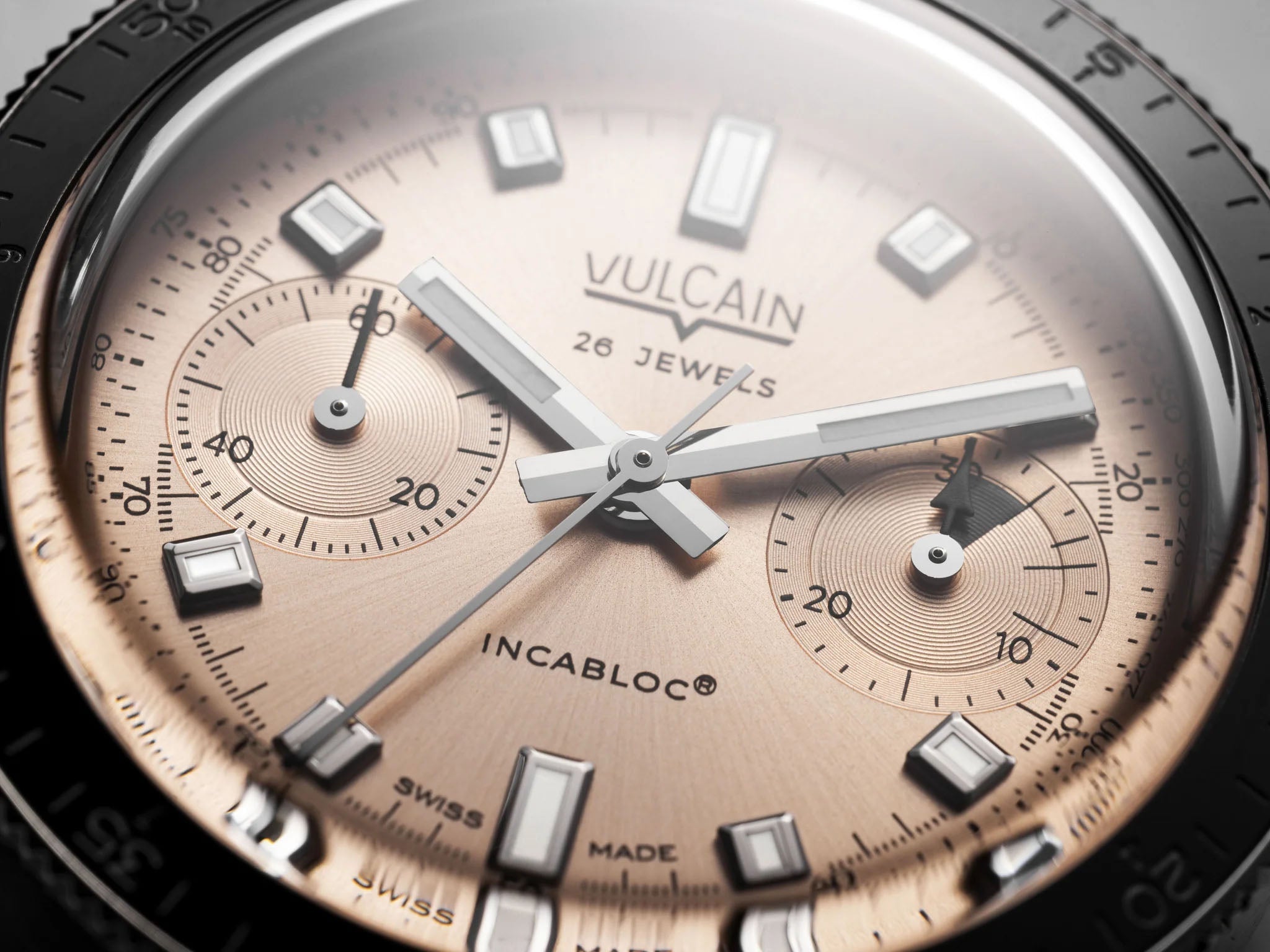 Vulcain Skindiver Chronograph Salmon Limited Edition Watch VLC-093 Image 3