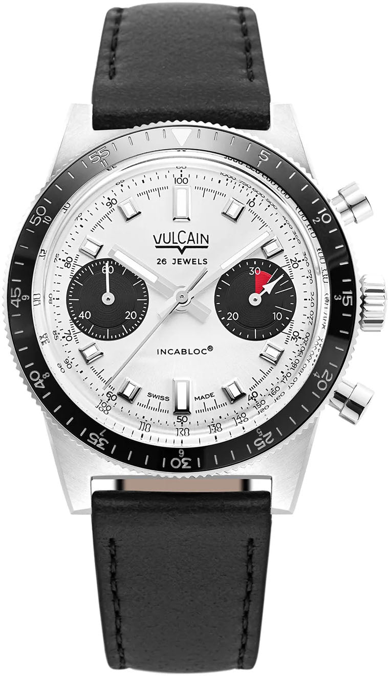 Vulcain Skindiver Chronograph White Watch VLC-098 Image 1