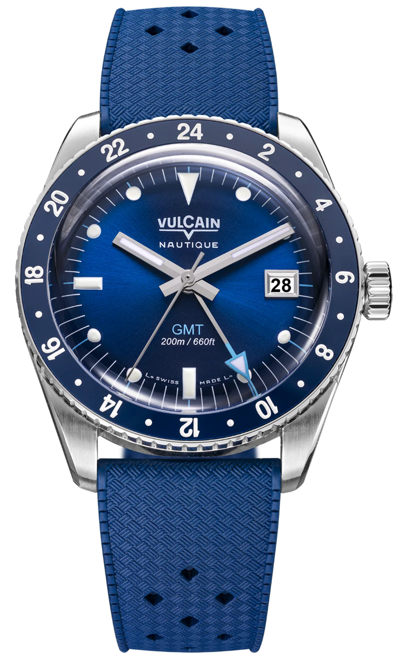 Vulcain Skindiver GMT Azul Limited Edition Watch VLC-106 Image 1