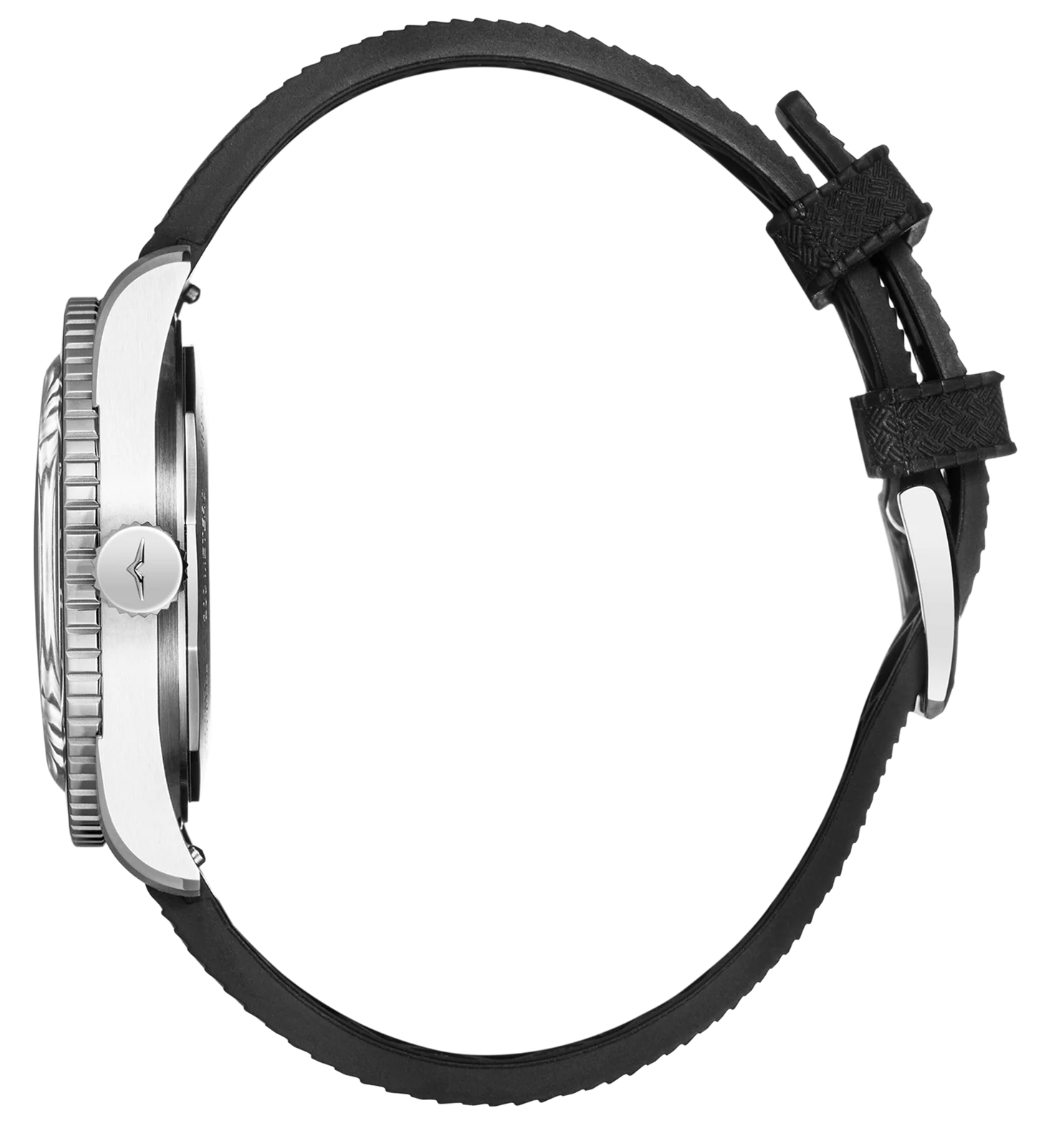 Vulcain Skindiver GMT Blanca Vintage Rubber Watch VLC-108 Image 4