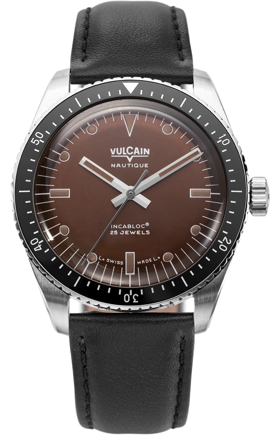 Vulcain Skindiver Nautique Brown Watch 660170A47.BAC201 Image 1