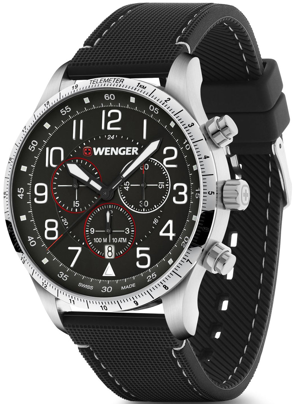 Wenger Attitude Chrono Black Watch 01.1543.119 Image 2