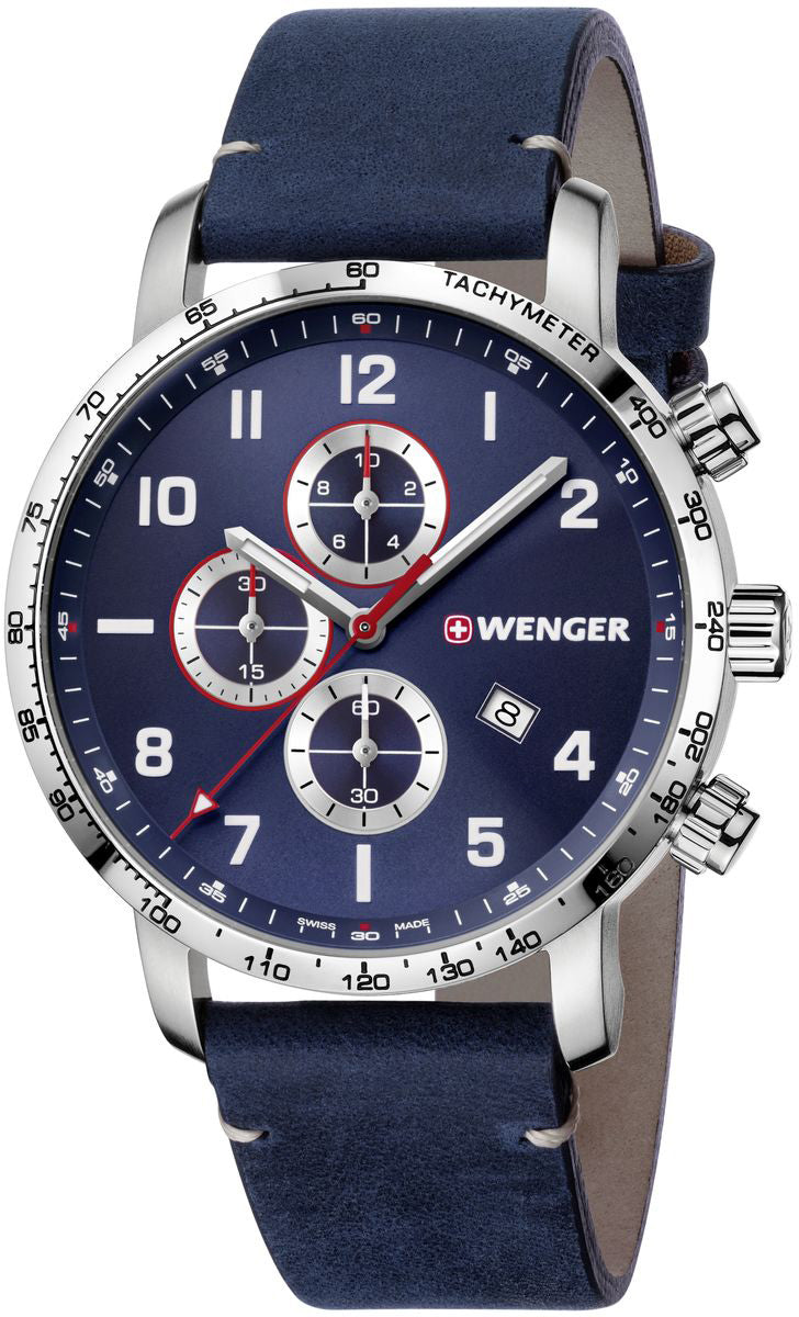 Wenger Attitude Vertical Chrono Mens Watch 01.1543.109 Image 2
