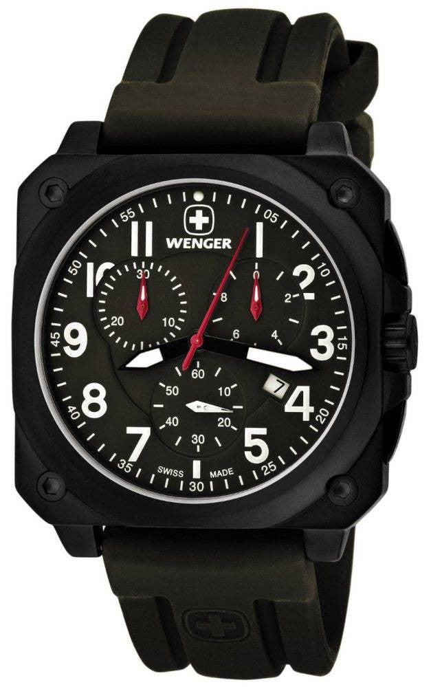 Wenger Watch Aerograph Cockpit Chrono D 77011 Image 1