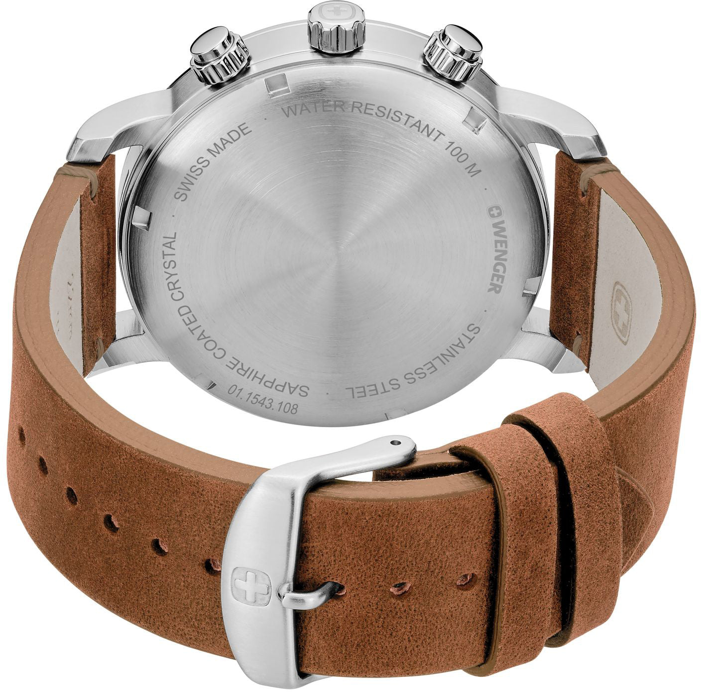 Wenger Watch Attitude Vertical Chrono Mens 01.1543.108 Image 3