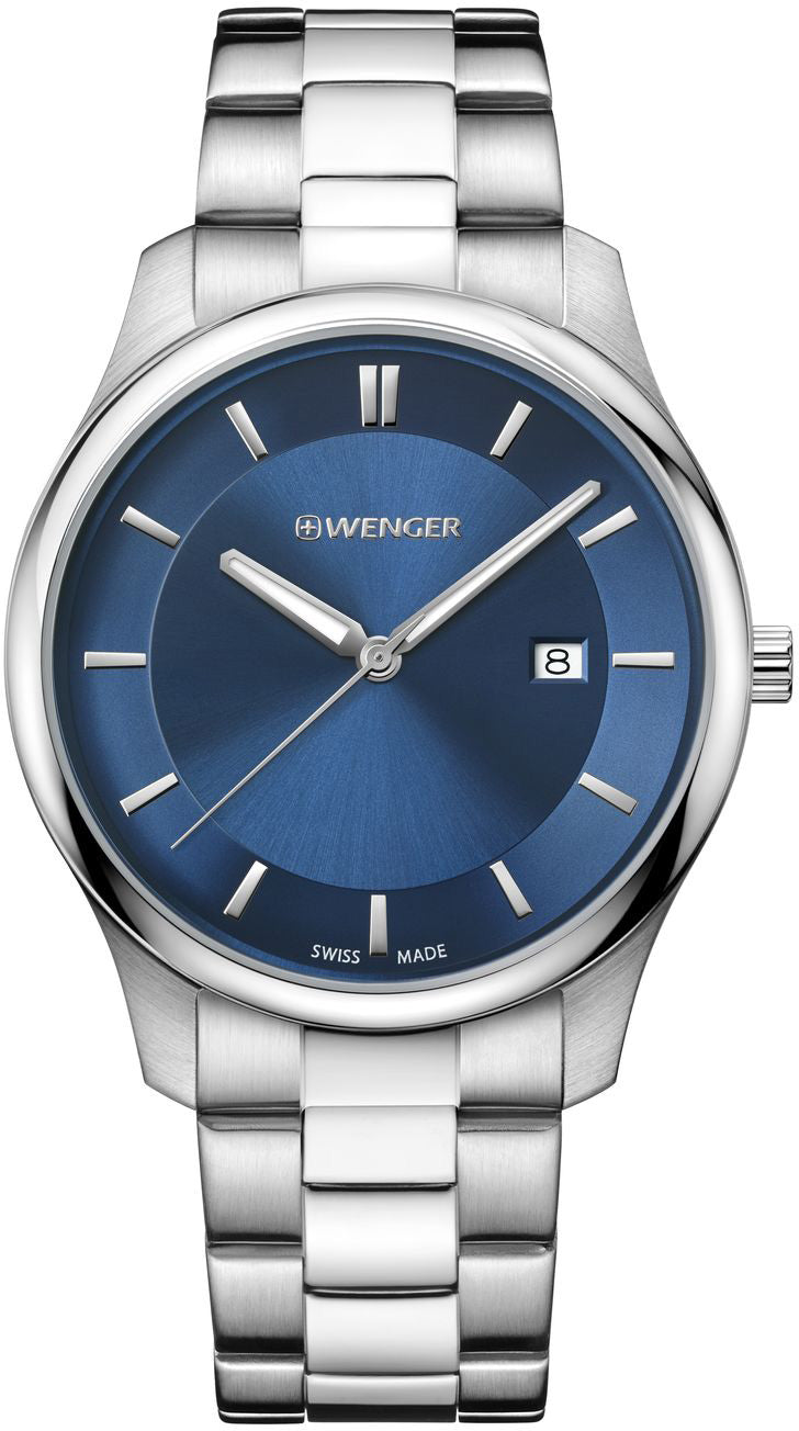 Wenger Watch City Classic Mens D 01.1441.117 Image 1