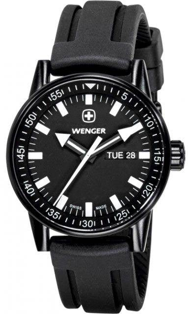 Wenger Watch Commando Black D 70175 Image 1