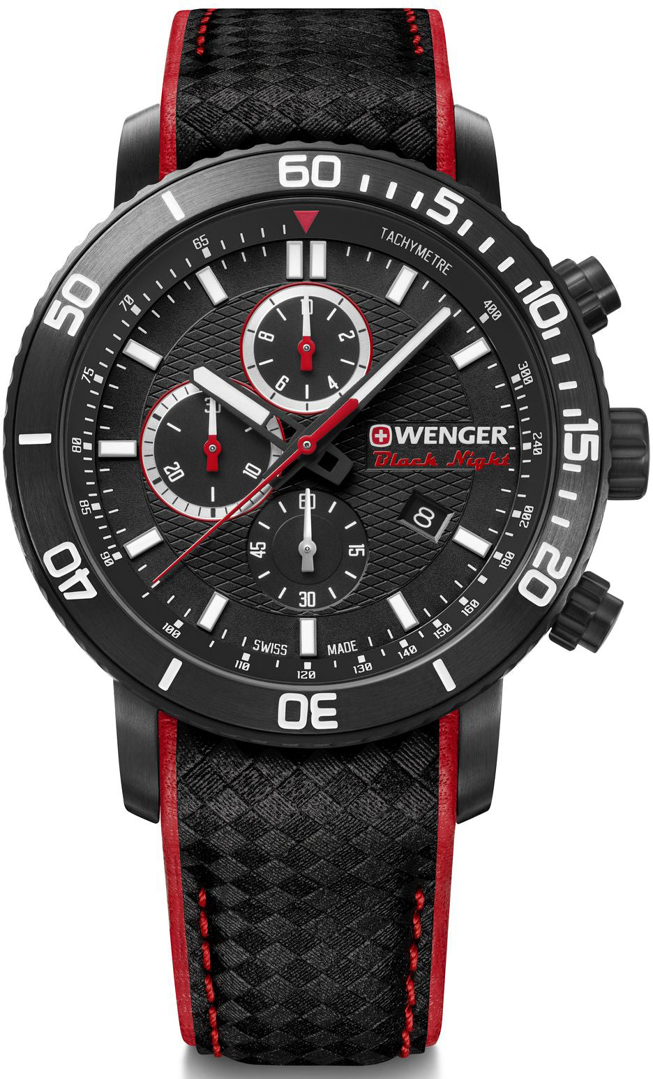 Wenger Watch Roadster Black Night Chrono D 01.1843.109 Image 1