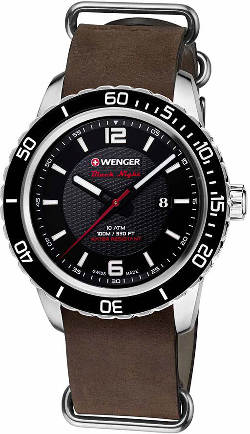 Wenger Watch Roadster Black Night Date D 10851121 Image 1