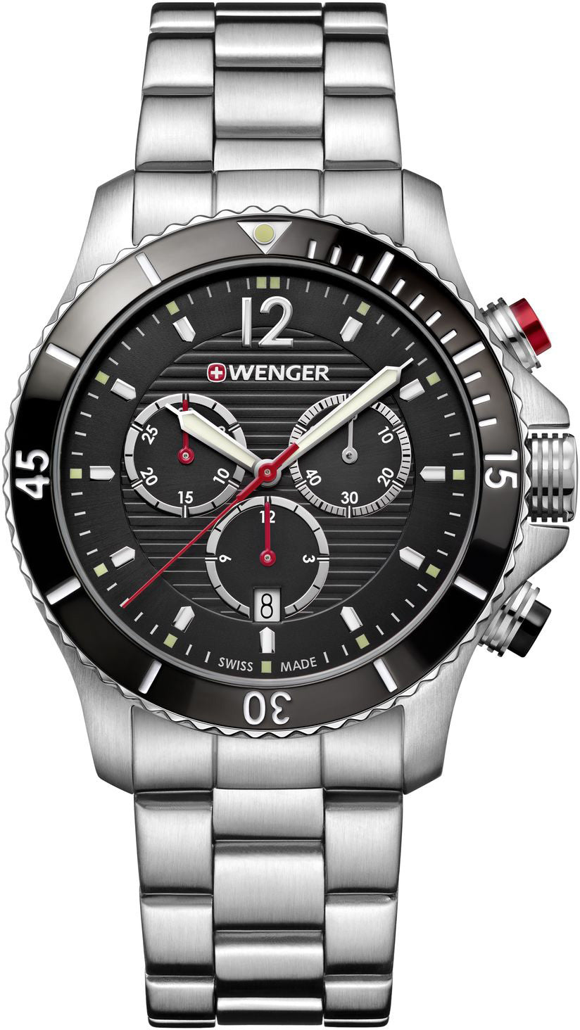 Wenger Watch Seaforce Chrono Bracelet Mens 01.0643.109 Image 1