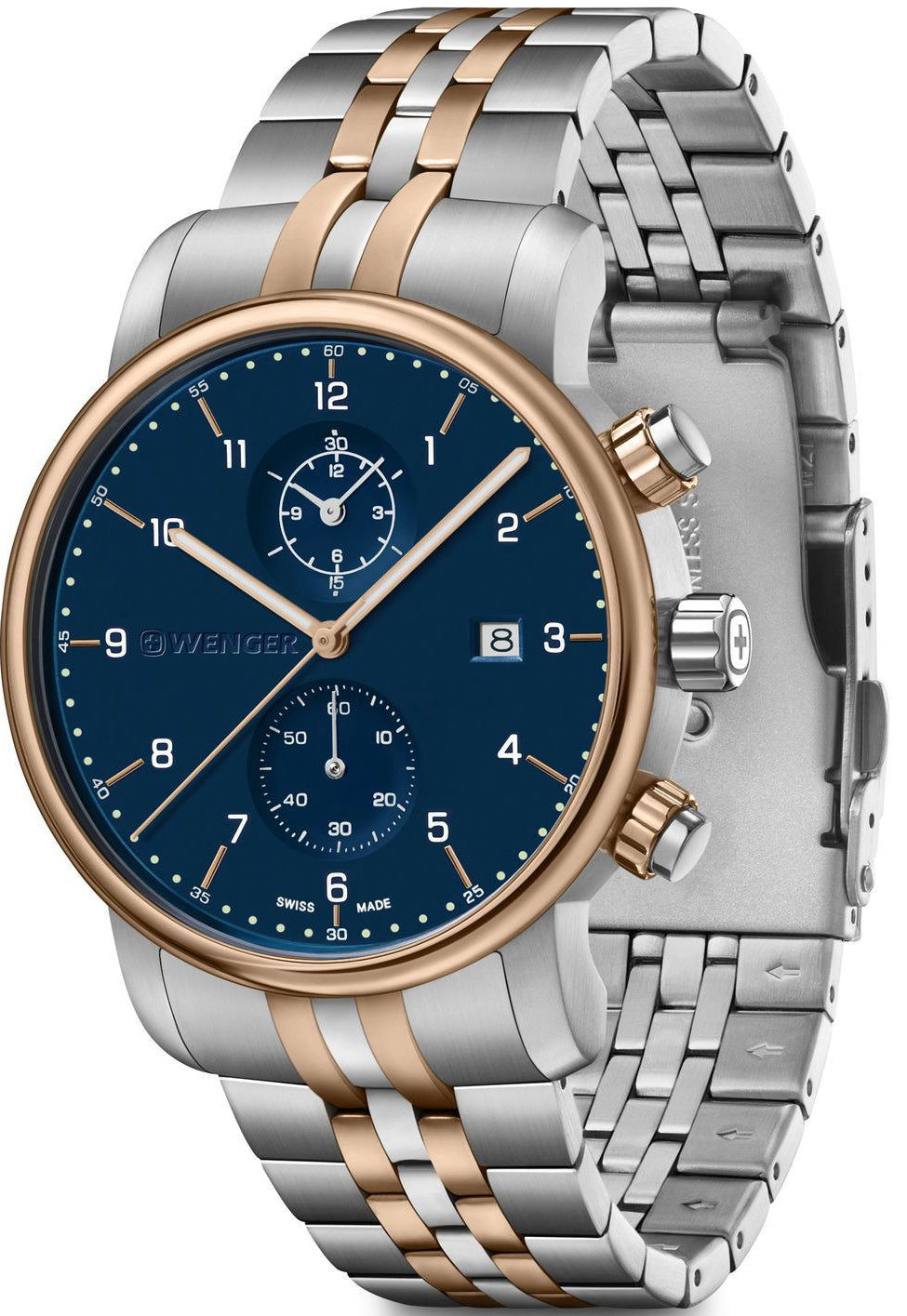 Wenger Watch Urban Classic Chrono Blue D 01.1743.126 Image 2