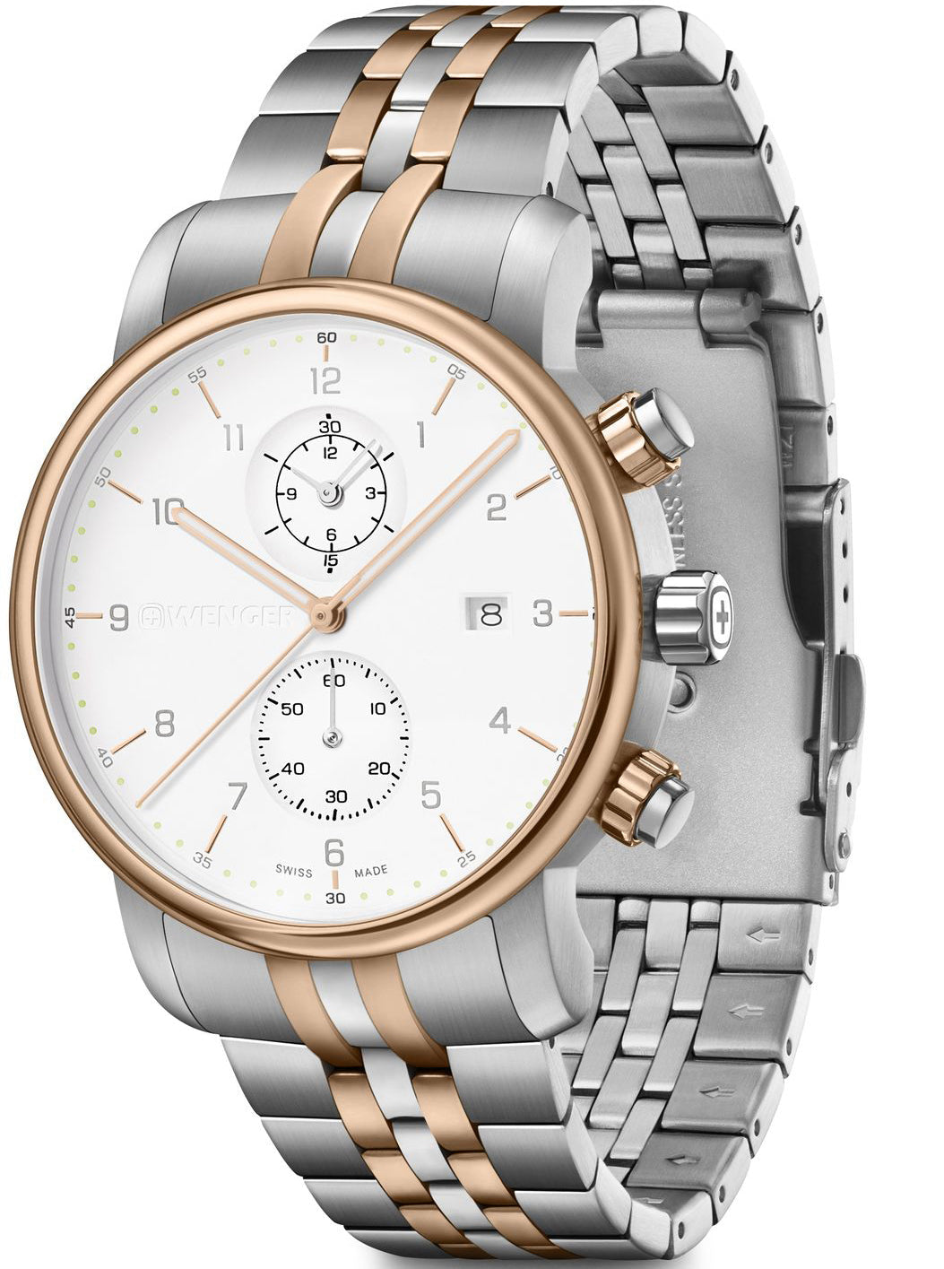 Wenger Watch Urban Classic Chrono White D 01.1743.127 Image 2