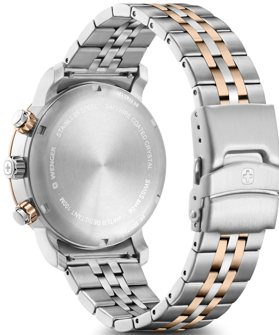 Wenger Watch Urban Classic Chrono White D 01.1743.127 Image 3