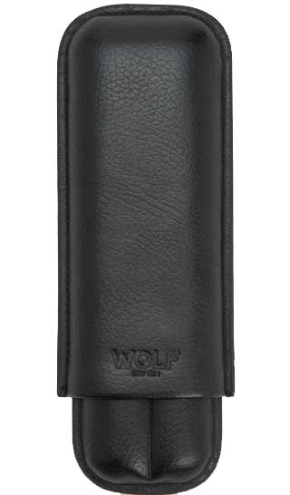 Wolf Cigar Case Blake 2 Piece Black Grey 306502 Image 1