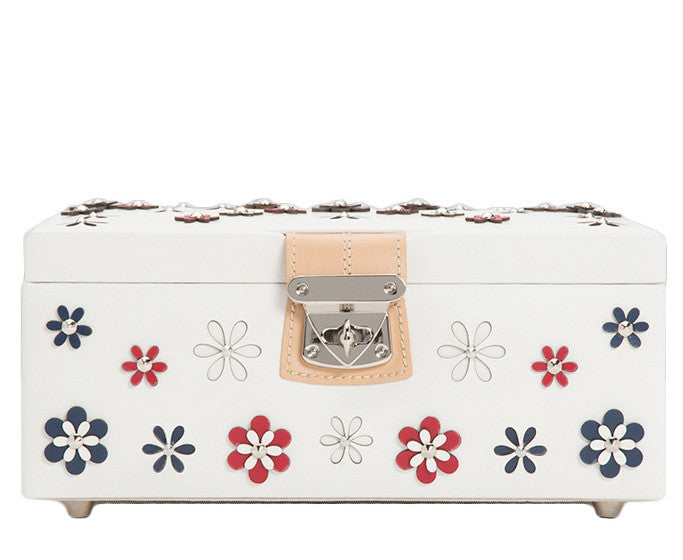 Wolf Jewellery Box Blossom Medium White 467153 Image 2