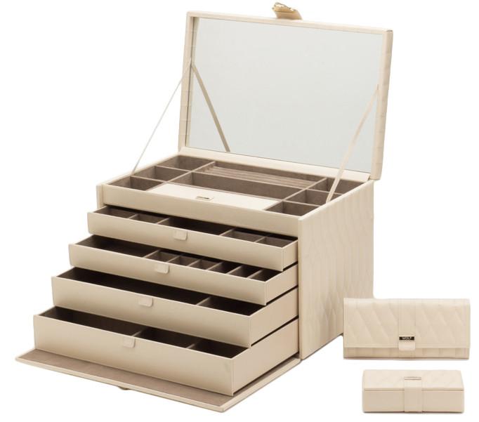 WOLF Jewellery Box Caroline Extra Large Cream 329553 Image 1