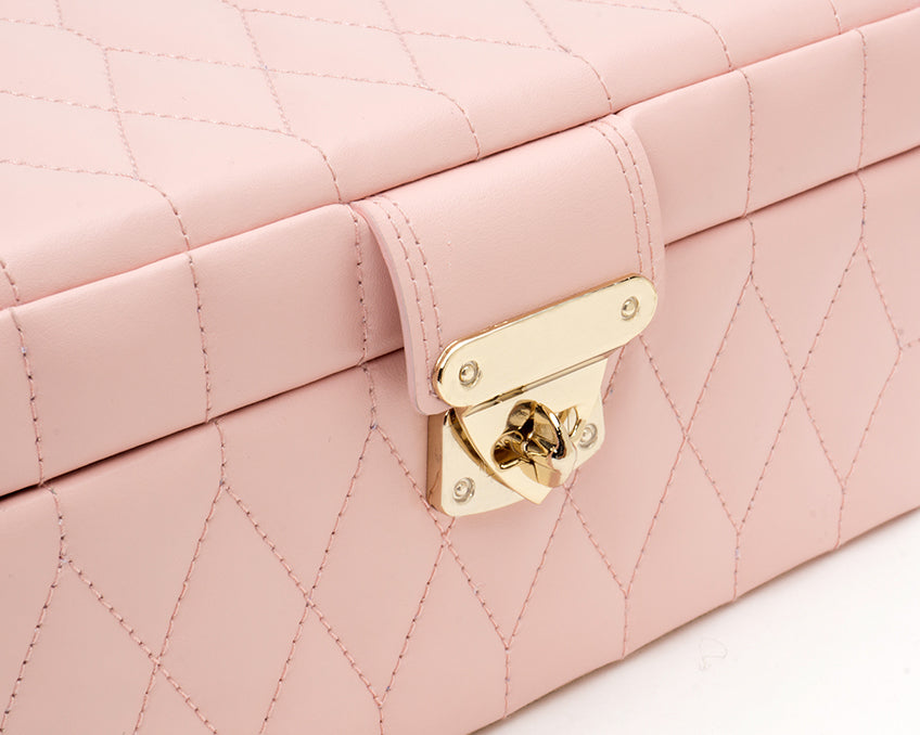 Wolf Jewellery Box Caroline Small Rose Quartz 329815 Image 4