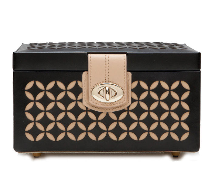 Wolf Jewellery Box Chloe Small Black 301102 Image 2