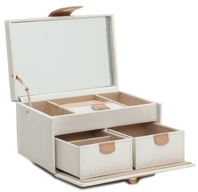 Wolf Jewellery Box Chloe Small Cream 301153 Image 1