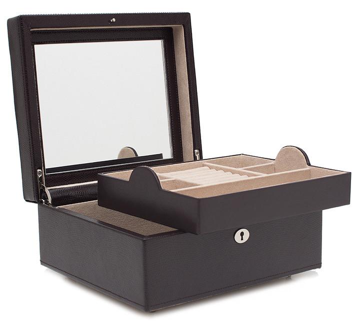 WOLF Jewellery Box London Square Cocoa 315206 Image 1