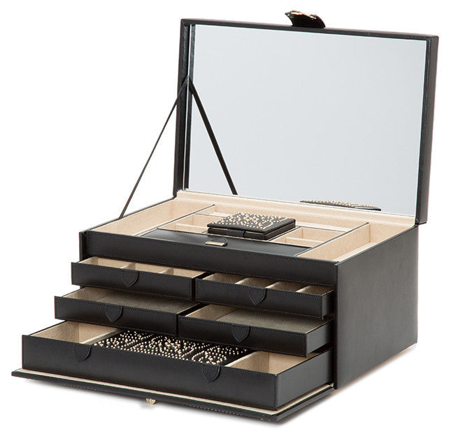 WOLF Jewellery Box Marrakesh Large Black 308202 Image 4