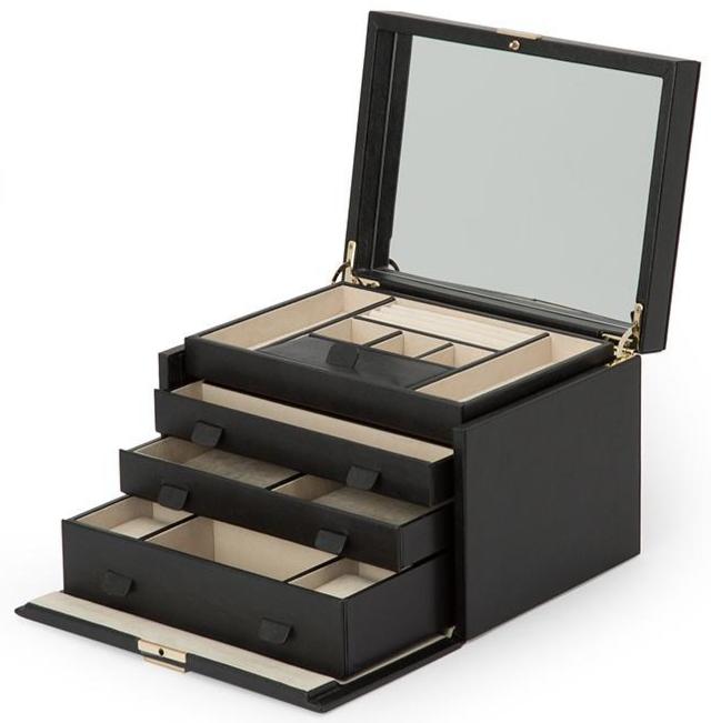 WOLF Jewellery Box Palermo Large Black Anthracite 213002 Image 1