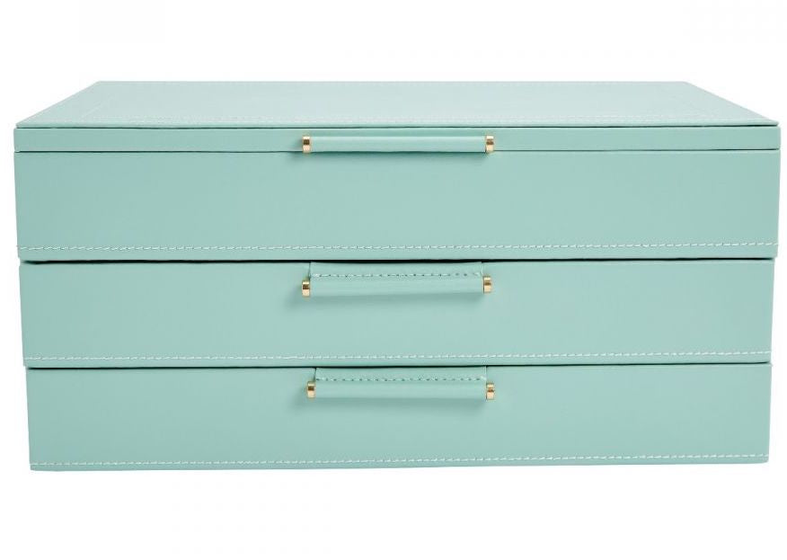 WOLF Jewellery Box Sophia With Drawers Jade 392030 Image 5
