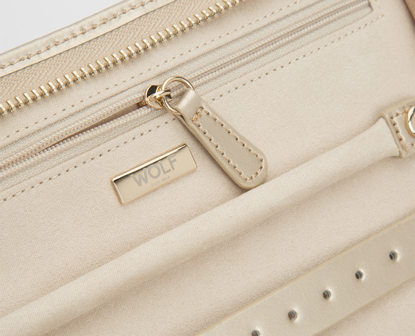 Wolf Jewellery Case Caroline Portfolio Champagne 324846 Image 4