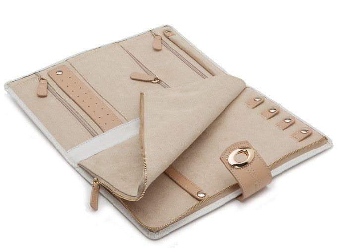 Wolf Jewellery Case Chloe Portfolio Cream 301353 Image 2