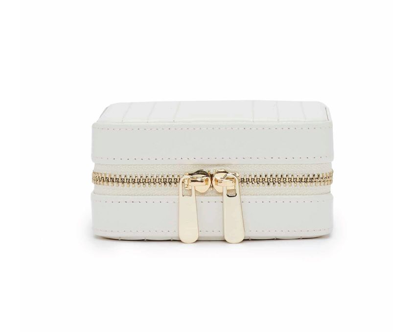 WOLF Jewellery Case Maria Zip Small White 766253 Image 4