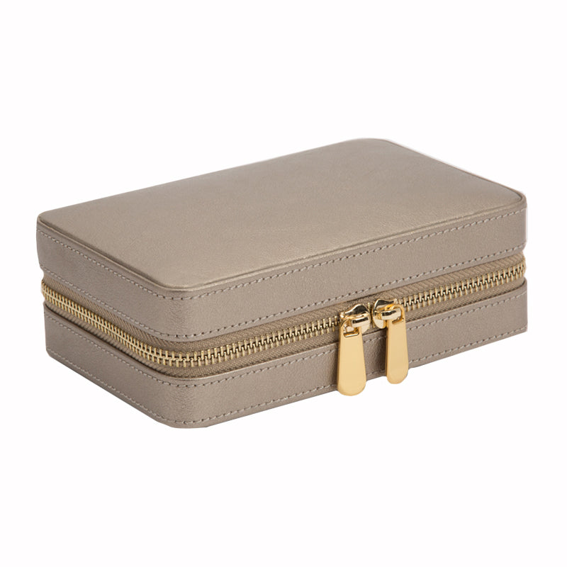 WOLF Jewellery Case Palermo Zip Pewter 213678 Image 3