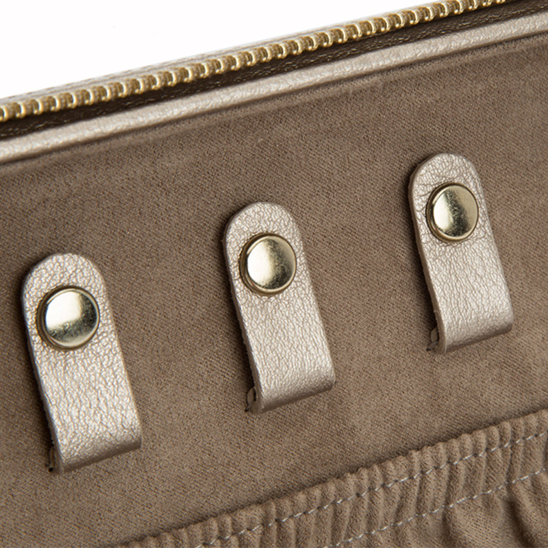 WOLF Jewellery Case Palermo Zip Pewter 213678 Image 4