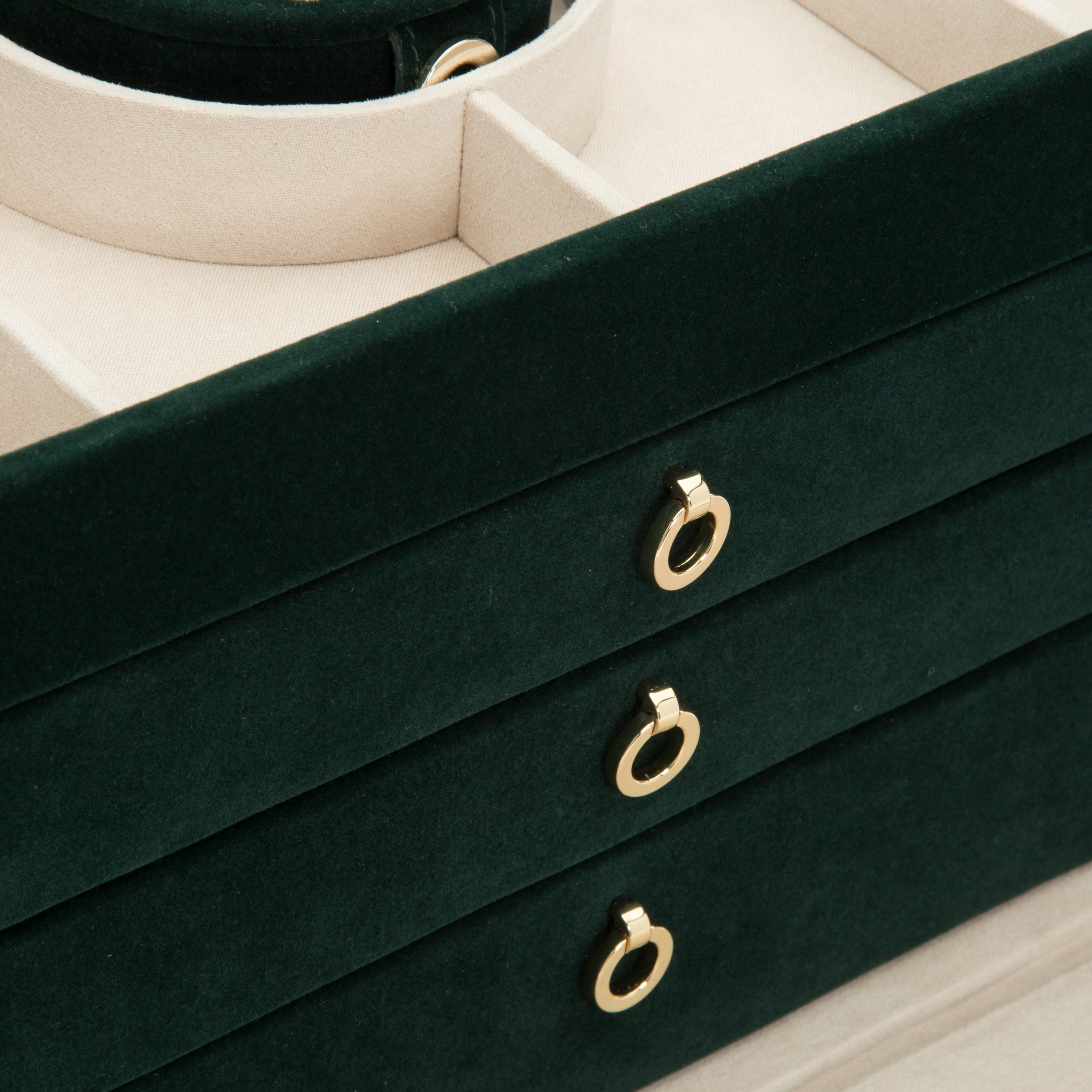 WOLF Jewellery Case Zoe Large Forest Green 393012 Image 4