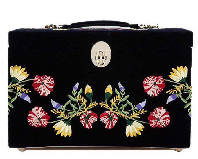 WOLF Jewellery Case Zoe Large Indigo 393016 Image 2