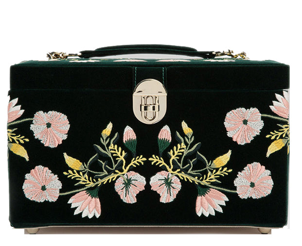 WOLF Jewellery Case Zoe Medium Forest Green 393112 Image 2