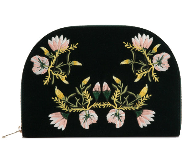 WOLF Jewellery Case Zoe Portfolio Forest Green 393412 Image 1