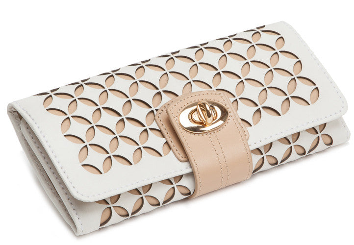 Wolf Jewellery Roll Chloe Cream 301453 Image 2